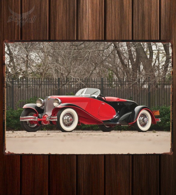 Металлическая табличка Cord L29 Speedster by LaGrande Металлическая табличка Cord L29 Speedster by LaGrande